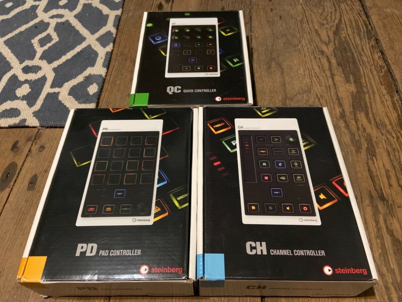 Steinberg CMC  QC CH PD set of 3 for Cubase and Nuendo - Fresh Stock Dated December 2025