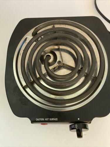 Continental Electric Single Burner with Instructional Booklet. Model CE 23309 - Fresh Stock Dated February 2026