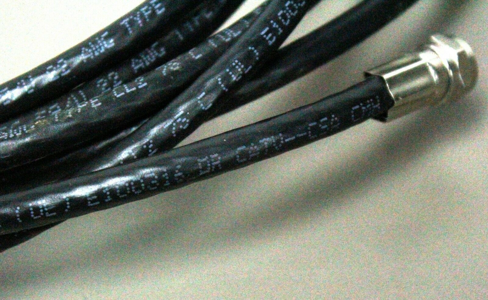 Coleman RG59 Coxial Cable Male RF Connector 11ft 7 in CL2 75 E100316 CATV Video - Fresh Stock Dated December 2025