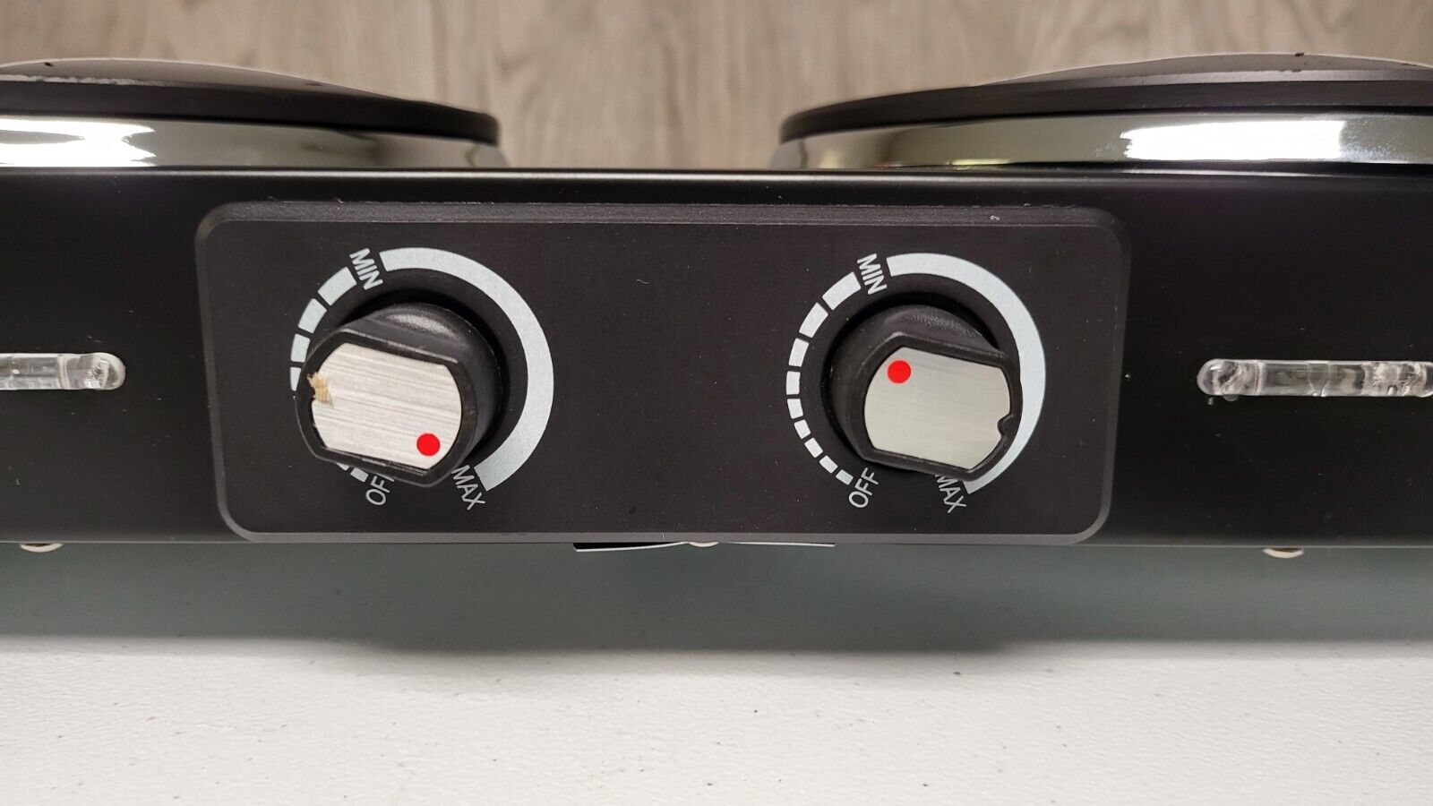 Techwood 1800W Electric Hot Plate Countertop Stove Double Burner - Portable - Fresh Stock Dated February 2026