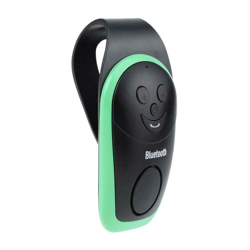 BT-M1 Universal Bluetooth Car Kit Handsfree Smiling Face Visor Music Player - Fresh Stock Dated December 2025