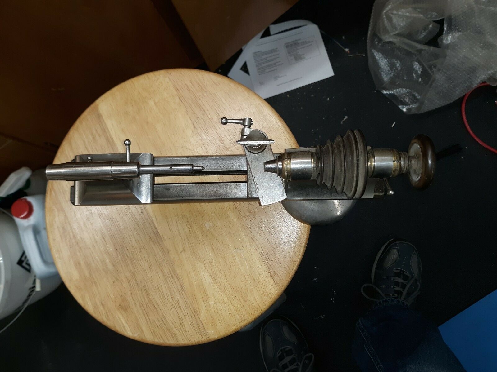 Wolf Jahn Watchmakers/Jewelers Lathe and Assorted Collets. No Motor. - Fresh Stock Dated December 2025