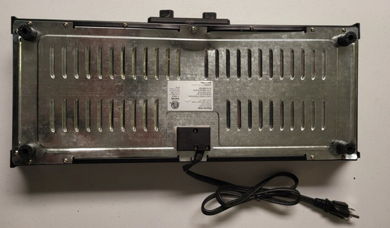 Techwood 1800W Electric Hot Plate Countertop Stove Double Burner - Portable - Fresh Stock Dated February 2026