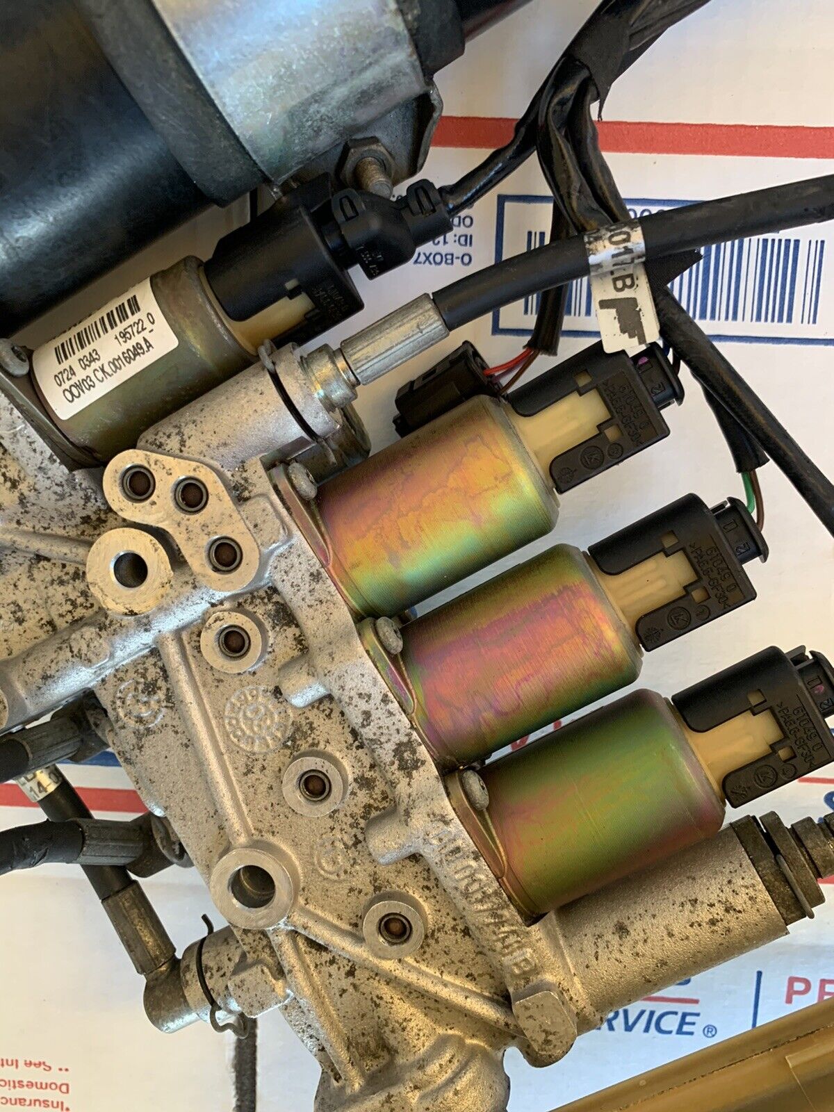 2004-2005 Bmw E63 645ci SMG Manual 6spd gearbox SMG Hydraulic Pump And Solenoid - Fresh Stock Dated December 2025