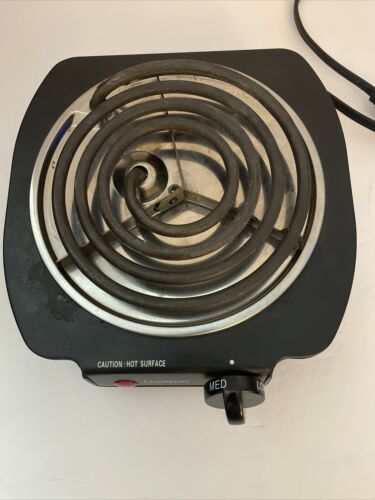 Continental Electric Single Burner with Instructional Booklet. Model CE 23309 - Fresh Stock Dated February 2026