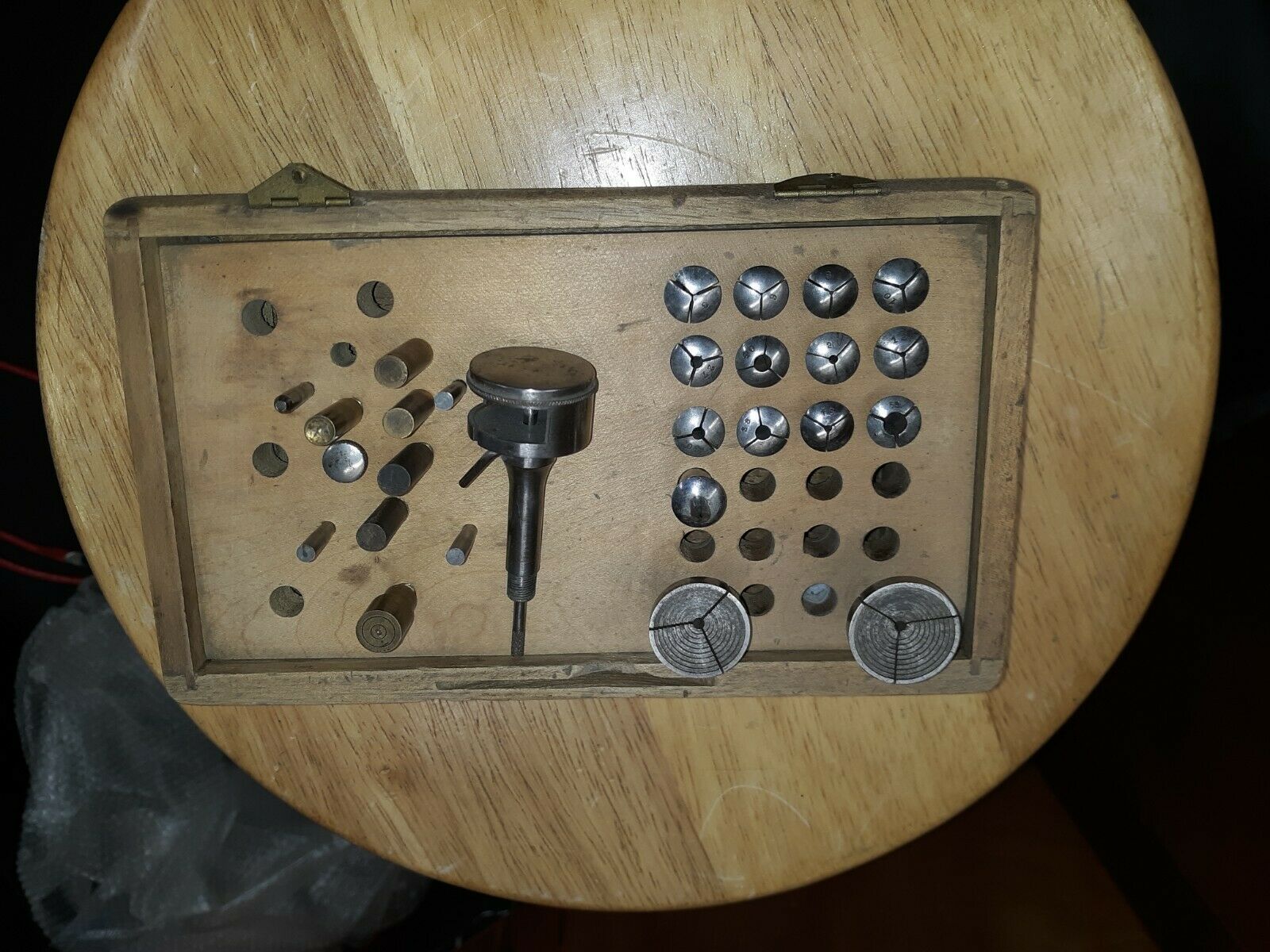 Wolf Jahn Watchmakers/Jewelers Lathe and Assorted Collets. No Motor. - Fresh Stock Dated December 2025