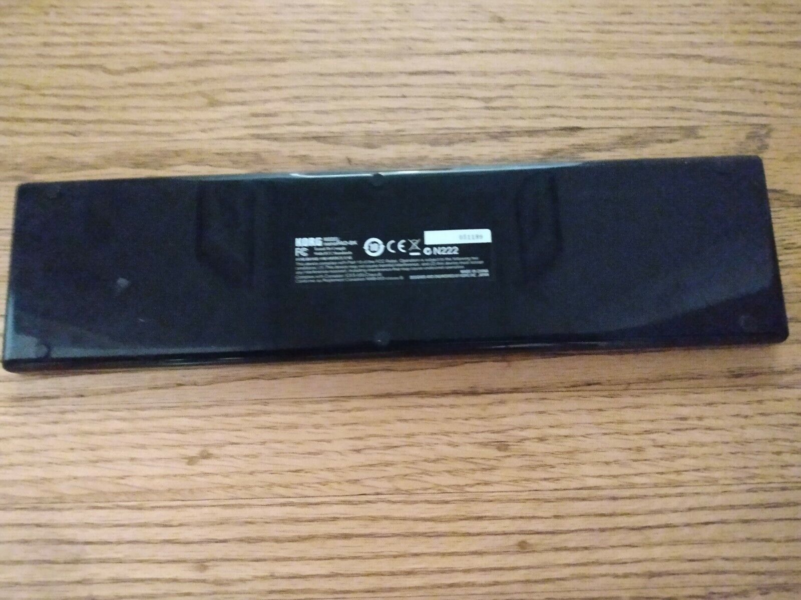 Korg nanoPAD-BK Slim Line USB MIDI Controller AS IS UNTESTED - Fresh Stock Dated December 2025