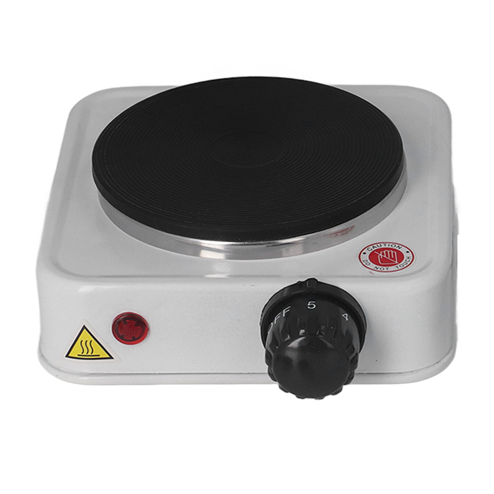 Electric Stove 500W Compact Portable Single Electric Hob Hot Plate Cooktop Fo BS - Fresh Stock Dated February 2026