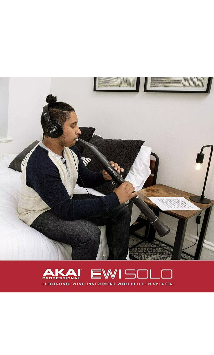 AKAI Professional EWI Solo  Electronic Wind Instrument With Built-in Speakers - Fresh Stock Dated December 2025