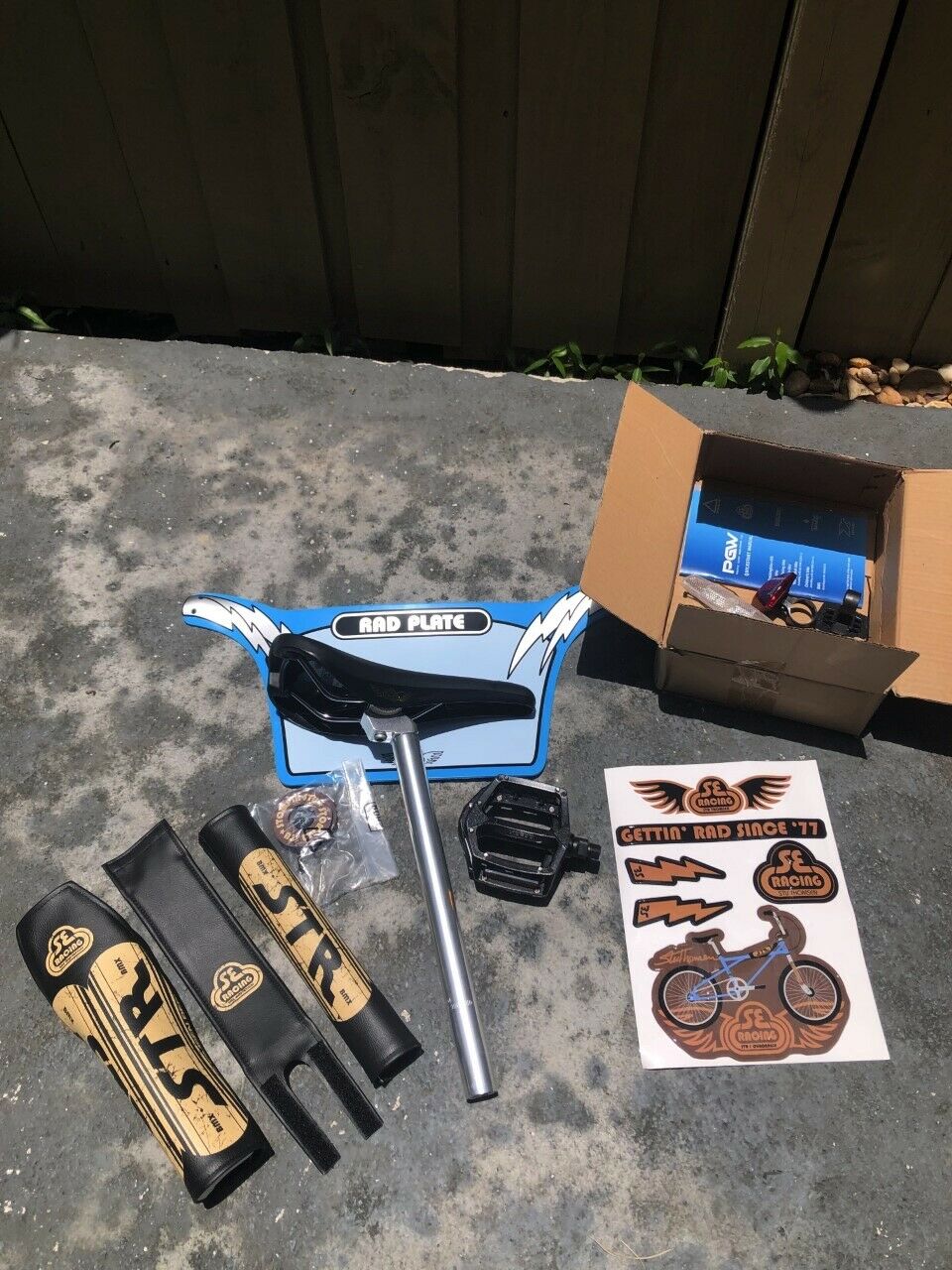 Brand new 2020 SE Racing STR-1 quadangle 20' BMX bike limited ed. HTF Rad Plate - Fresh Stock Dated December 2025