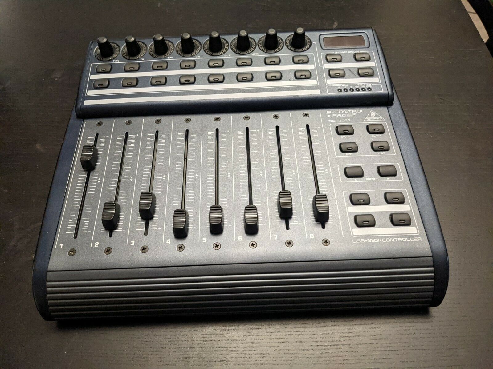 Behringer B-Control BCF2000 USB MIDI DAW Fader Controller  - MINT CONDITION - Fresh Stock Dated December 2025