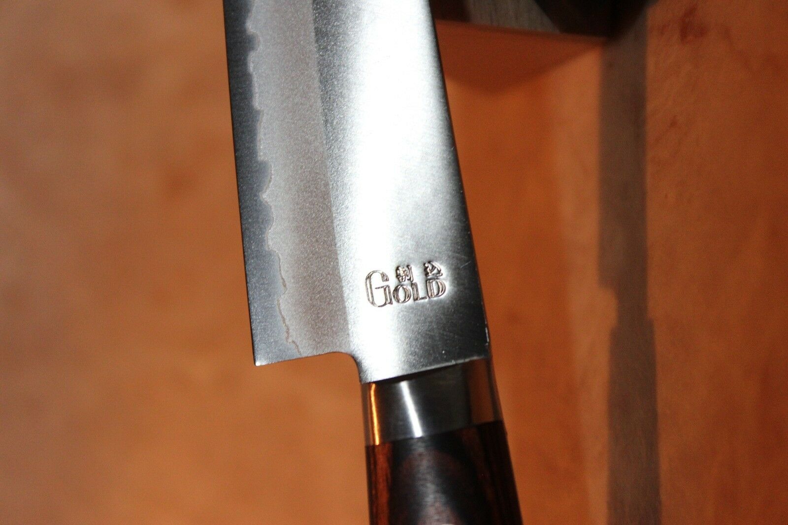 Sakai Japanese Kitchen Knives: Yoshihiro Gold Knife: VG-1 Petty knife USA - Fresh Stock Dated January 2026