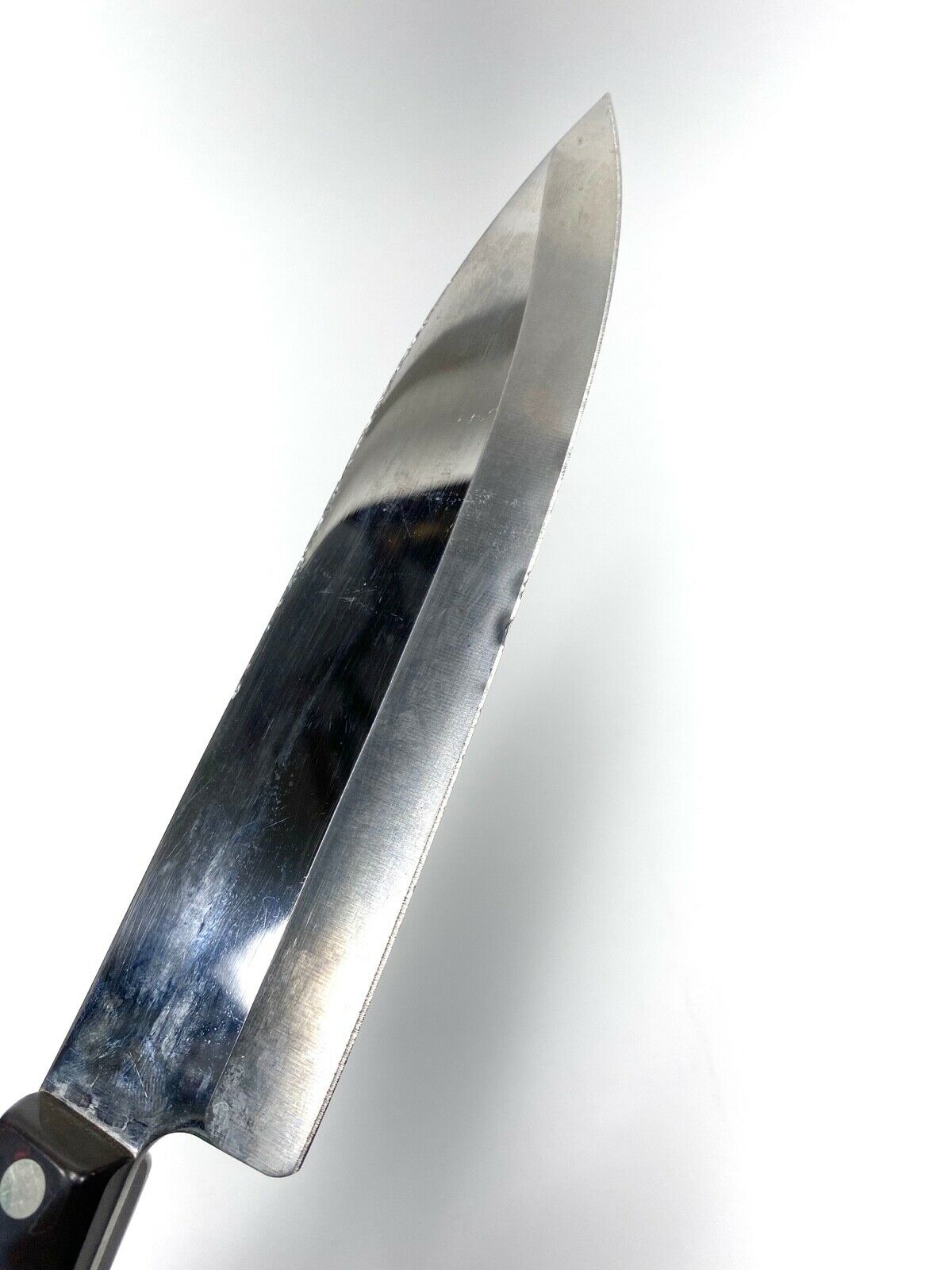 Cutco 1728 KI Butcher Knife DAMAGED Brown & Orange Marbled Handle - Fresh Stock Dated January 2026