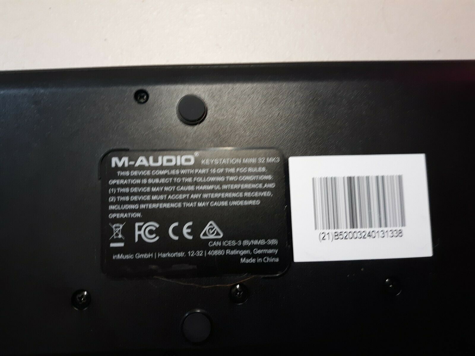 M-Audio Keystation Mini 32 MK3, Ultra Portable Mini USB MIDI Controller - Fresh Stock Dated December 2025