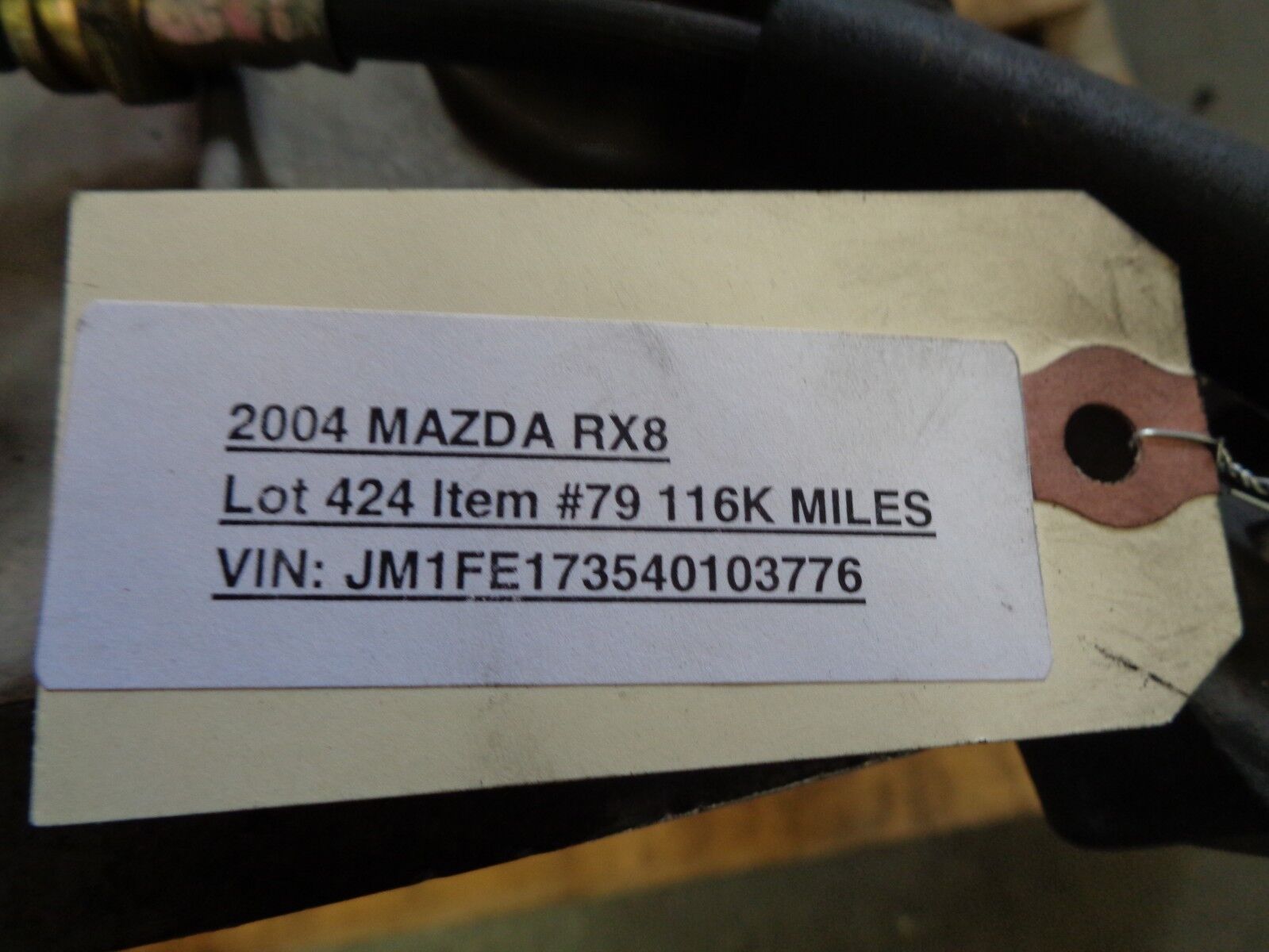 2004 MAZDA RX8 6 SPEED MANUAL TRANSMISSION 116K MILES OEM - Fresh Stock Dated December 2025