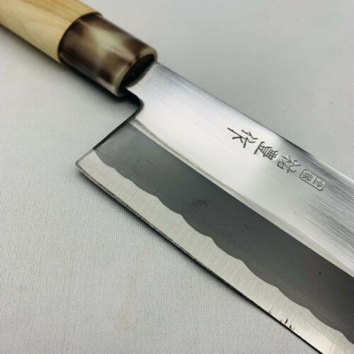 <Used> Japanese Chef's Kitchen Knife 祐豊 Nakiri 155/300 From Japan SS683 - Fresh Stock Dated January 2026
