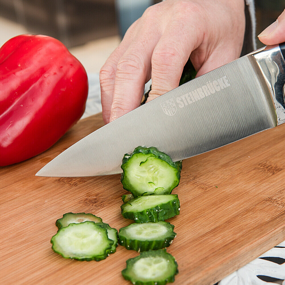 Chef Kitchen Knife Set Professional German Stainless Steel Sharp 6 7 8 10 Inch - Fresh Stock Dated January 2026