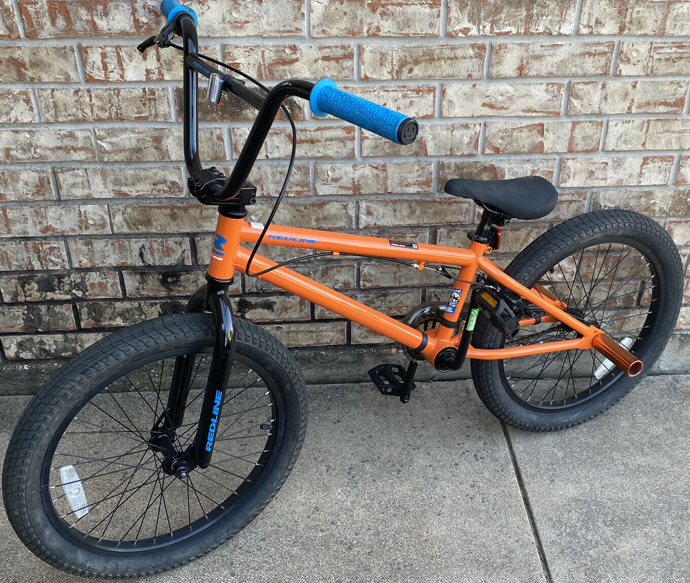 2018 Redline RIVAL 20 Orange Color Great Shape 19” Frame - Fresh Stock Dated January 2026