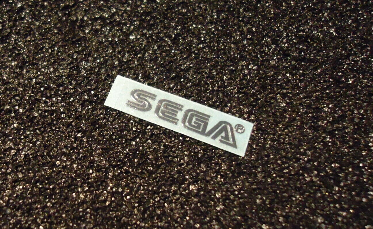 Sega Label / Aufkleber / Sticker / Badge / Logo [160] - Fresh Stock Dated February 2026