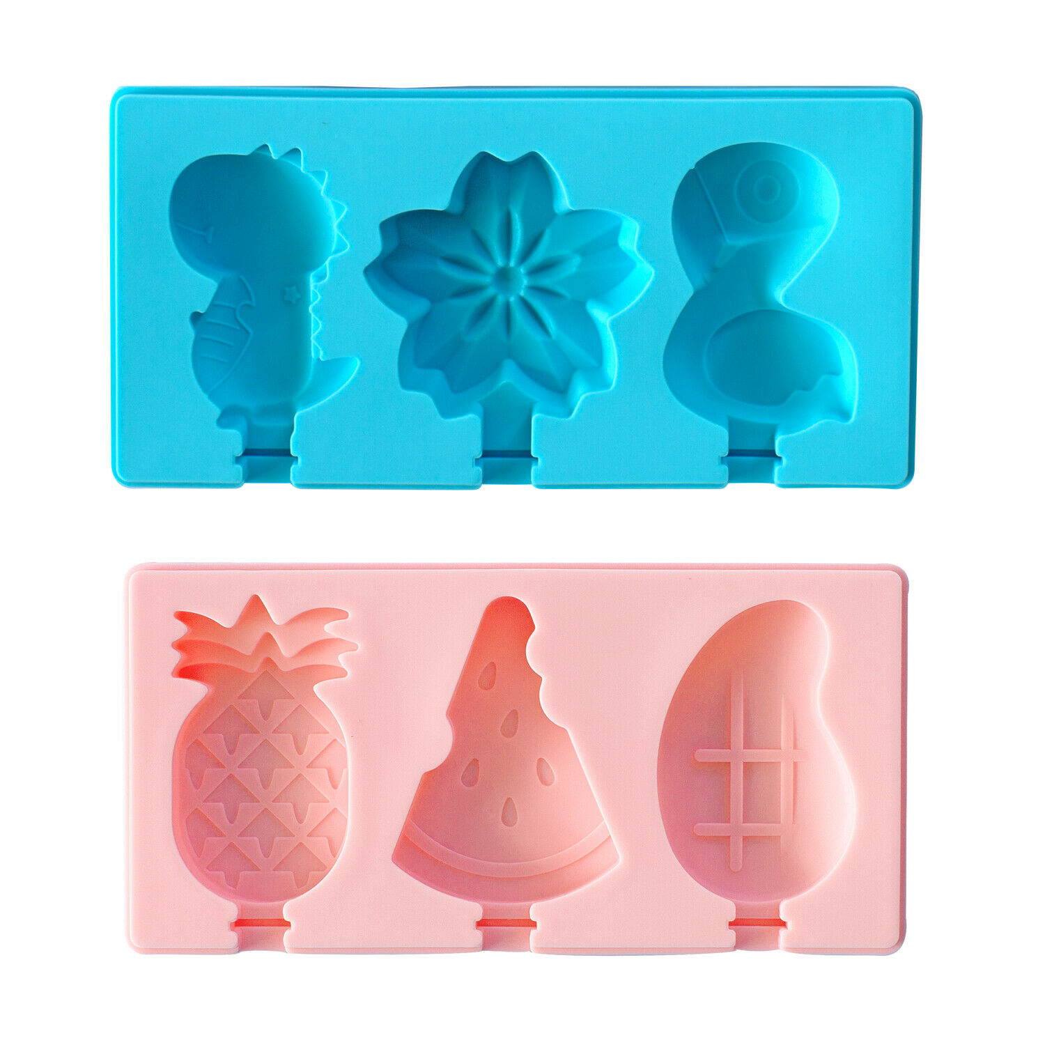 Homemade Popsicle Molds for Kids Silicone Easy Release Frozen Ice Pop Maker Set - Fresh Stock Dated February 2026