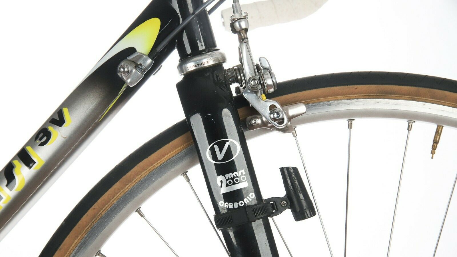 ALBERTO MASI WING TIG INTEGRAL SHIMANO DURA ACE 7700 VINTAGE STEEL ROAD BIKE 90s - Fresh Stock Dated December 2025