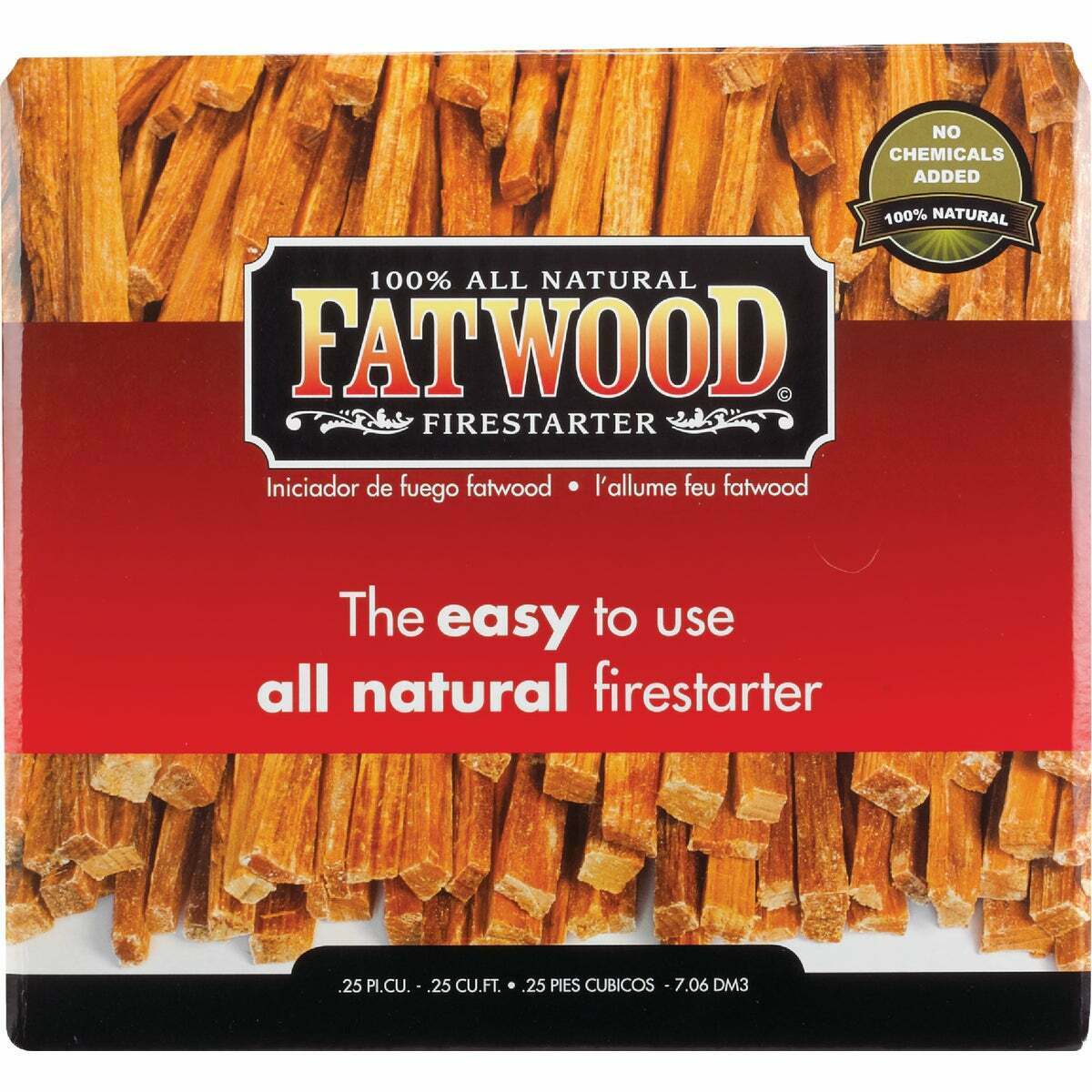 Fatwood 10 Lb. Fire Starter 9910 - Fresh Stock Dated January 2026