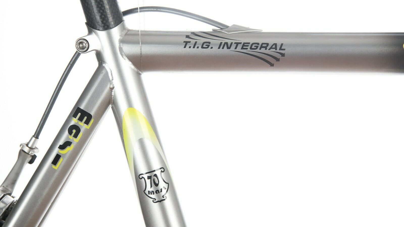 ALBERTO MASI WING TIG INTEGRAL SHIMANO DURA ACE 7700 VINTAGE STEEL ROAD BIKE 90s - Fresh Stock Dated December 2025