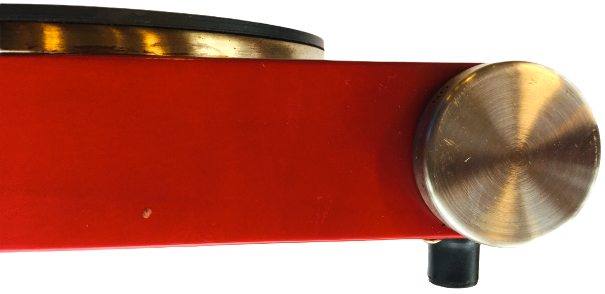 Ginny's Red Double Burner Cast Iron Plate 1800 W Tabletop Cooks Portable Tested - Fresh Stock Dated February 2026