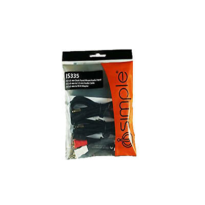 PAC IS335 Dash Mount AUX 3.5mm Headphone Jack Smartphone iPod Adapter Dock - Fresh Stock Dated January 2026