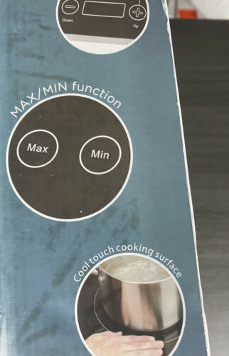 Cusimax 1800w Induction Cooker Open Box Item Working Order - Fresh Stock Dated February 2026