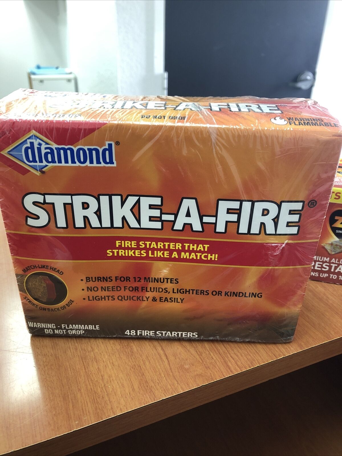 Diamond  48-Pack Strike-A-Fire Starter Match Sticks Firestarter + 3boxes Of Zip - Fresh Stock Dated January 2026