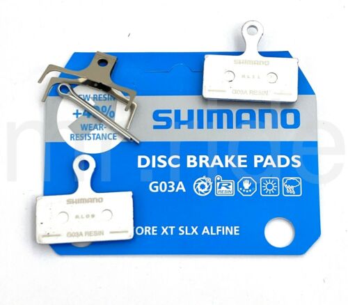 1Pr Shimano G03A Bike Disc Brake Pads Fit XTR XT BR-M8000/M785 SLX Deore ALFINE - Fresh Stock Dated December 2025