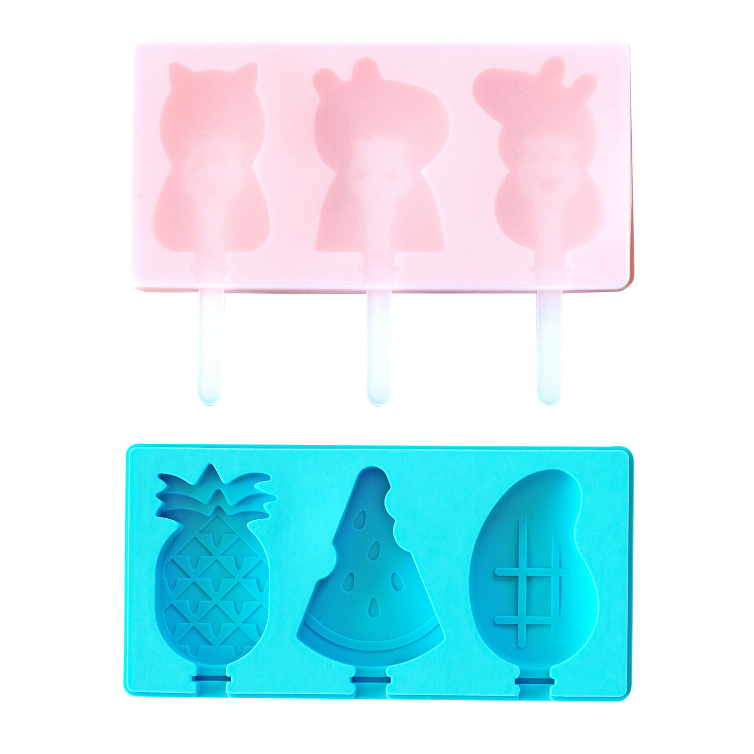 Homemade Popsicle Molds for Kids Silicone Easy Release Frozen Ice Pop Maker Set - Fresh Stock Dated February 2026