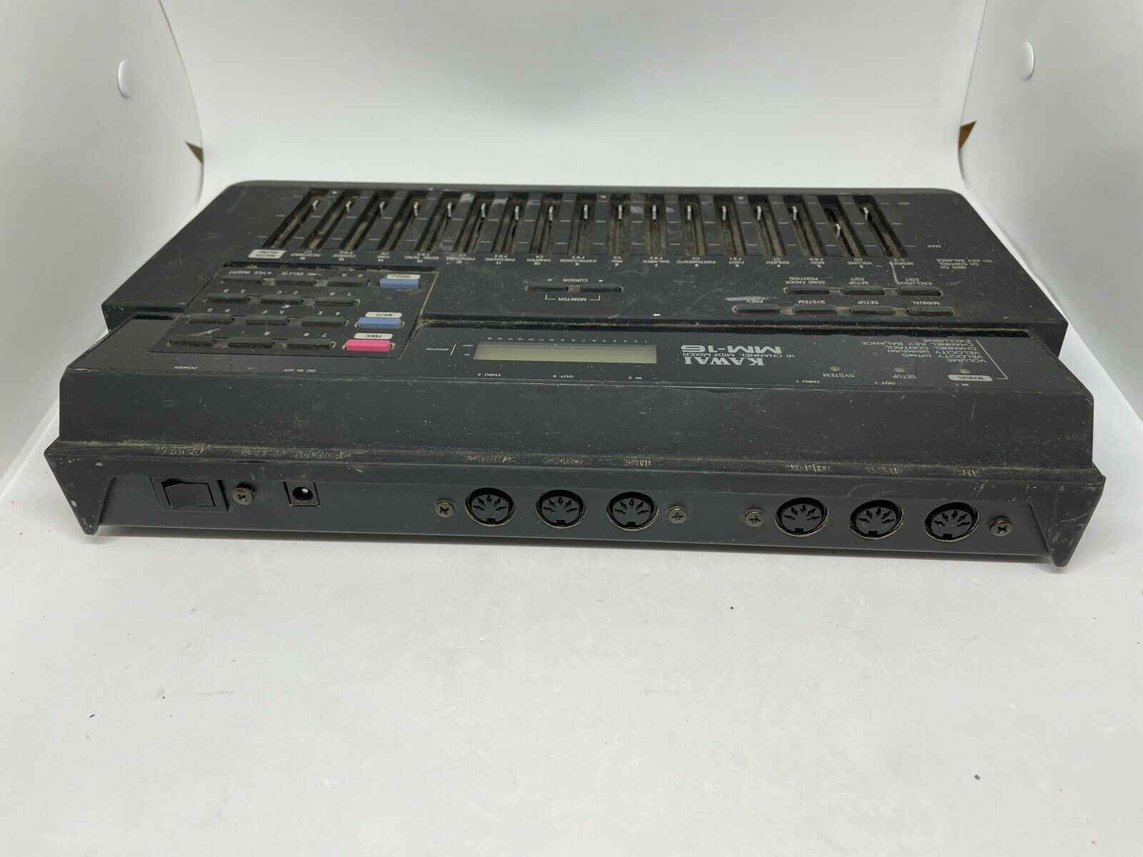 KAWAI MM-16 16ch SysEx MIDI Mixer Controller for K1 K4 K4r XD-5 RARE (UNTESTED) - Fresh Stock Dated December 2025