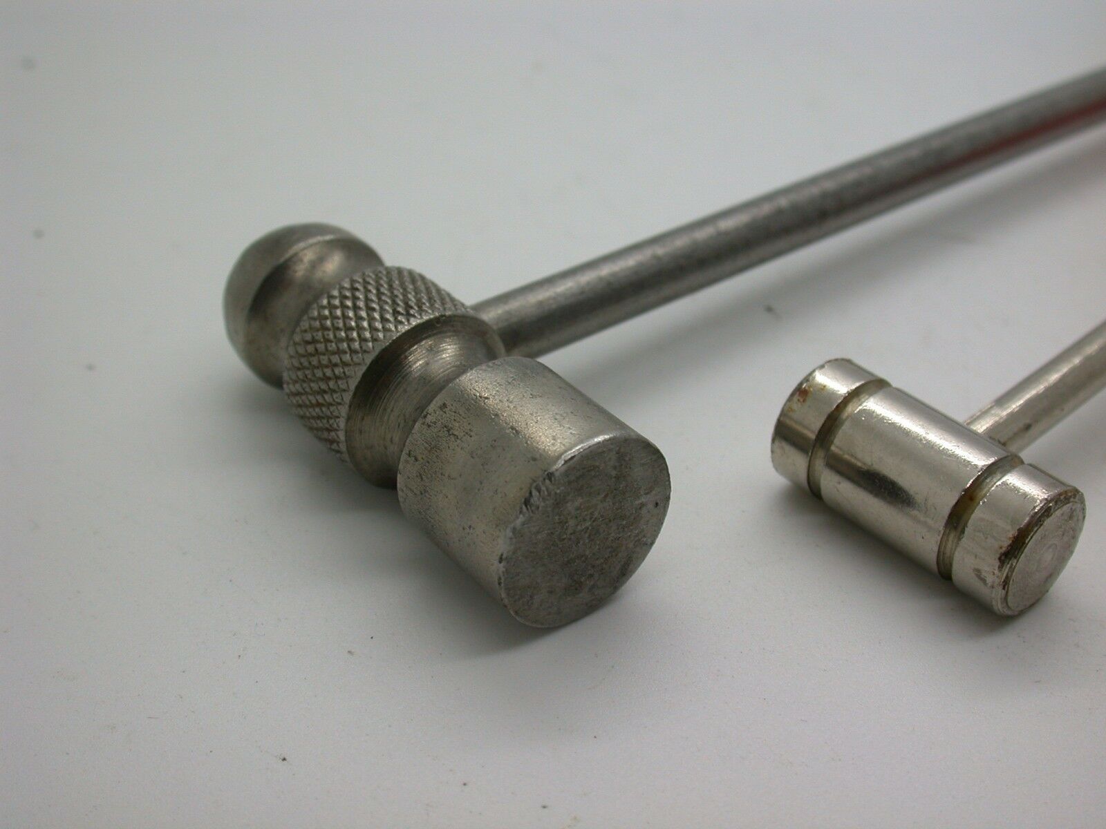 Two Small Bench Hammers of Steel Construction Watch Repair Parts - 8A11 - Fresh Stock Dated December 2025