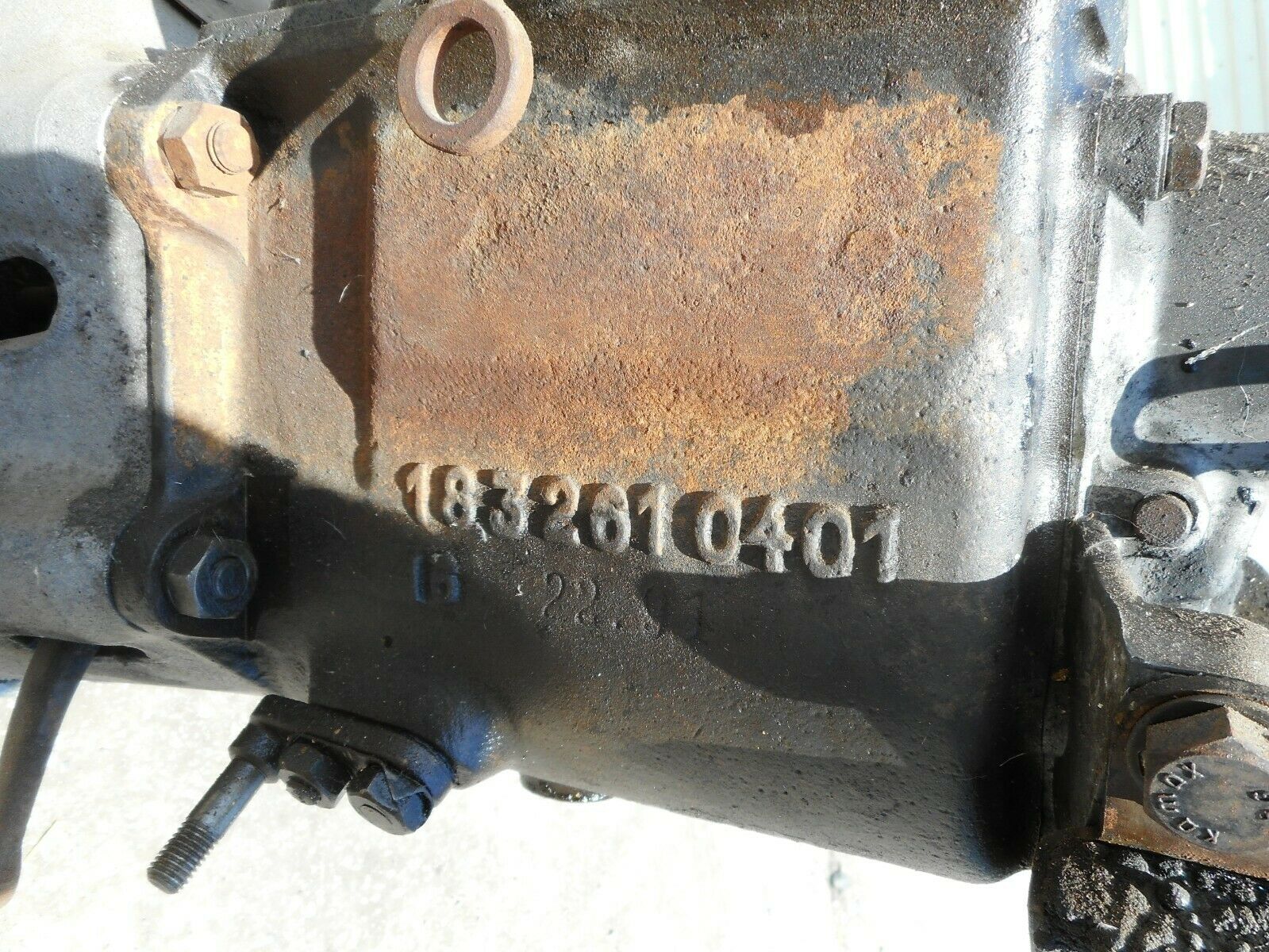 MERCEDES 220 187 W187 TRANSMISSION GEARBOX 4 SPEED MANUAL - Fresh Stock Dated December 2025