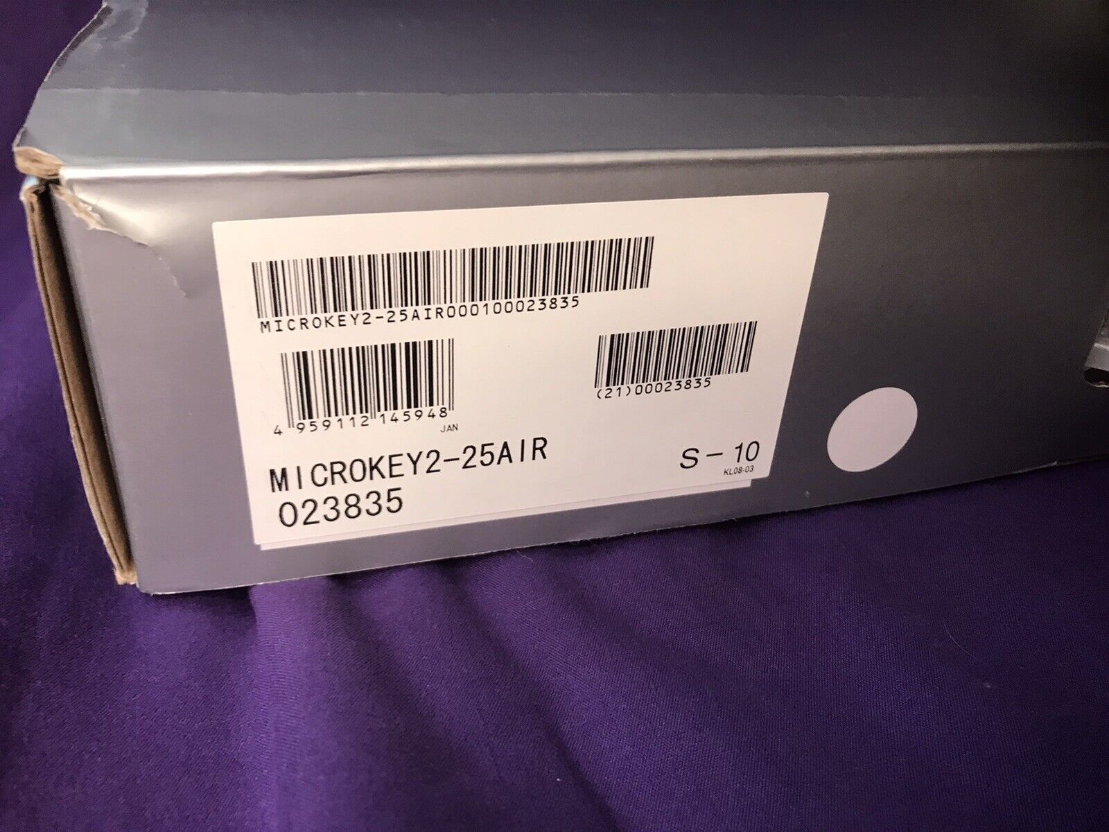 Korg microKEY Air 25 Key USB  Bluetooth Keyboard Controller - Fresh Stock Dated December 2025