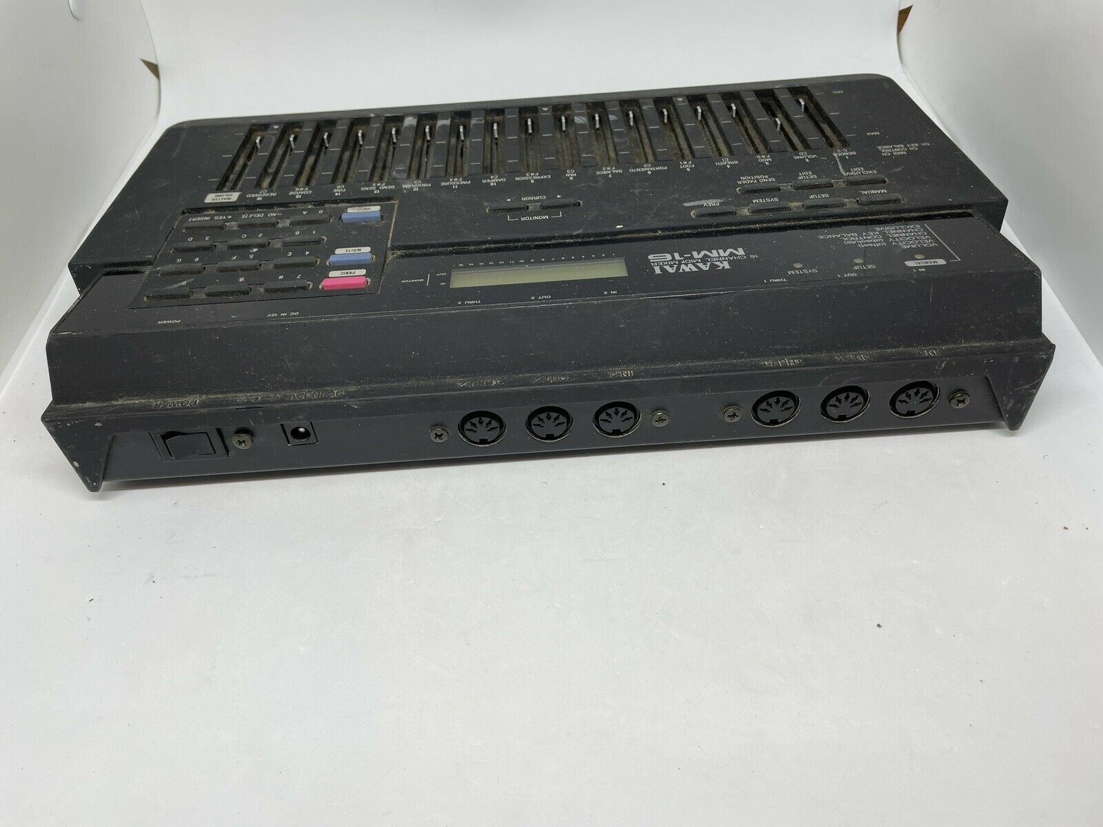 KAWAI MM-16 16ch SysEx MIDI Mixer Controller for K1 K4 K4r XD-5 RARE (UNTESTED) - Fresh Stock Dated December 2025