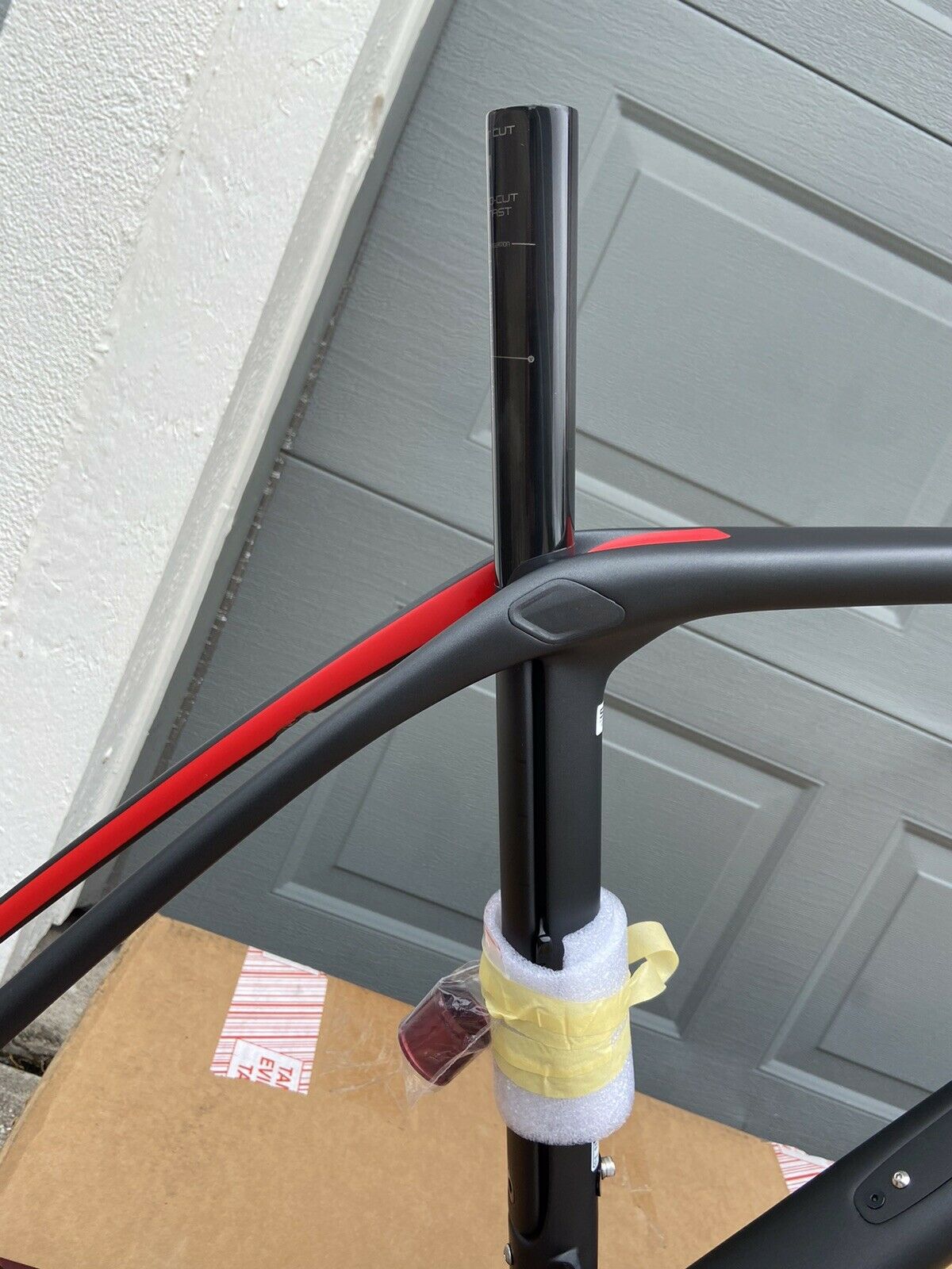 Trek Domane SLR Road Bike Frameset 56cm Carbon Black Disc Brake - Fresh Stock Dated December 2025