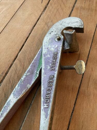 Vintage BICYCLE RESEARCH Rim Straightening Tool / Tire Seating - Fresh Stock Dated December 2025