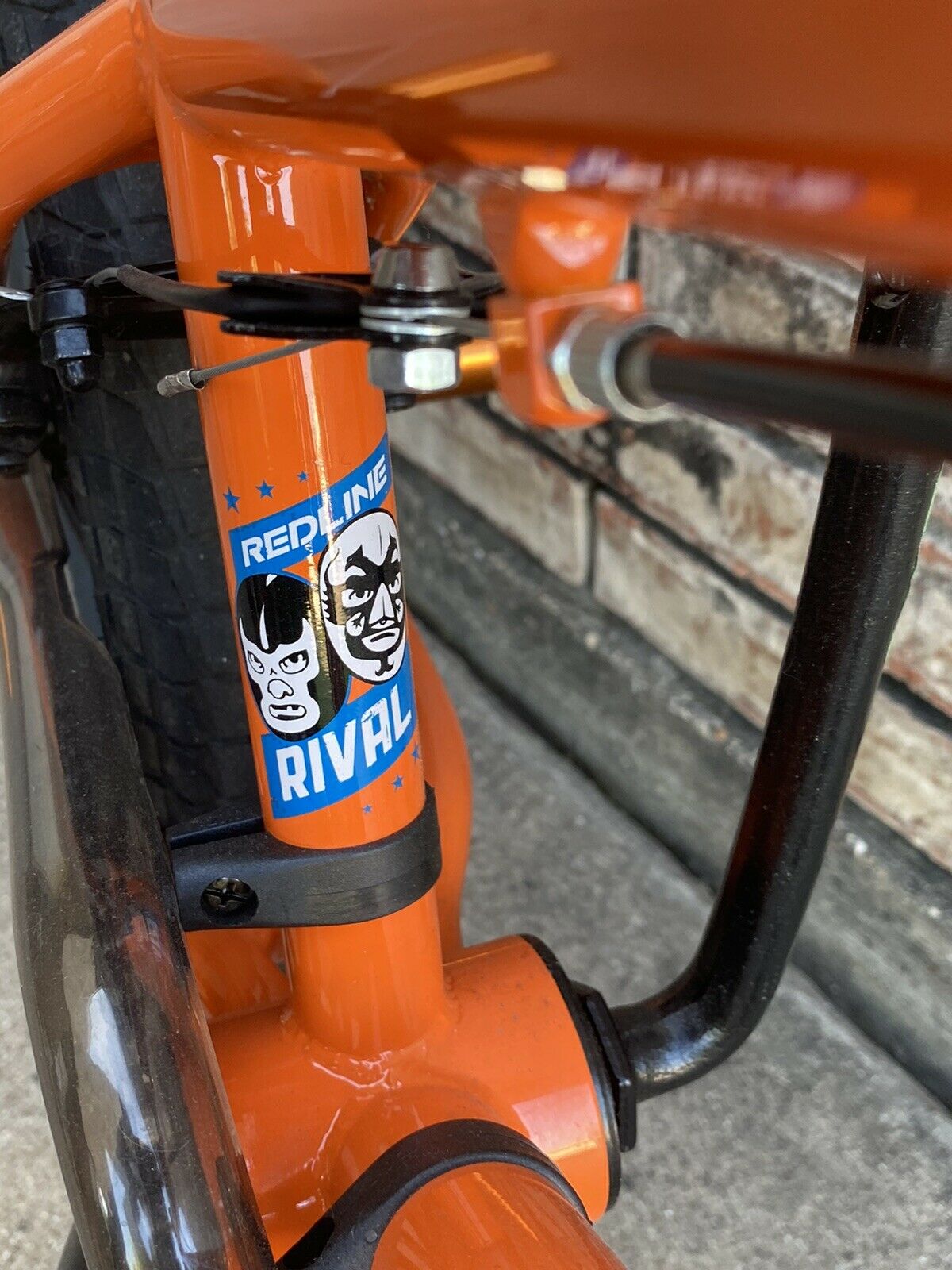 2018 Redline RIVAL 20 Orange Color Great Shape 19” Frame - Fresh Stock Dated January 2026