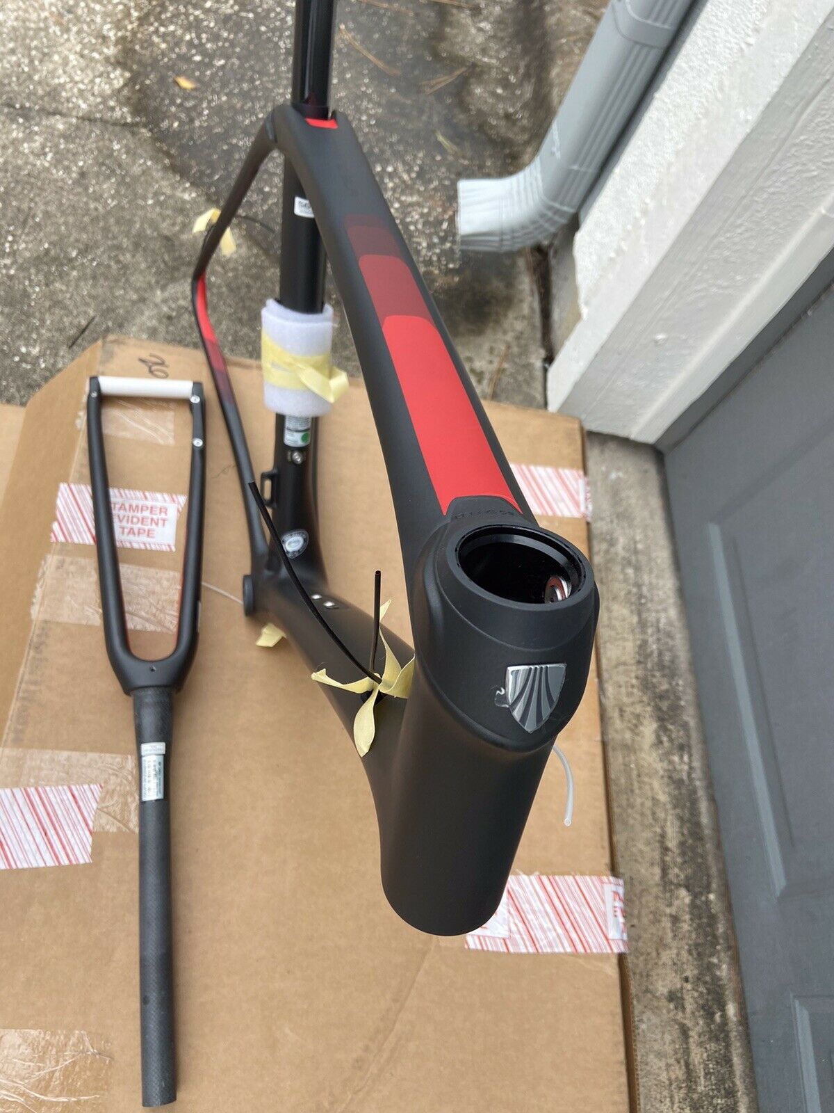 Trek Domane SLR Road Bike Frameset 56cm Carbon Black Disc Brake - Fresh Stock Dated December 2025