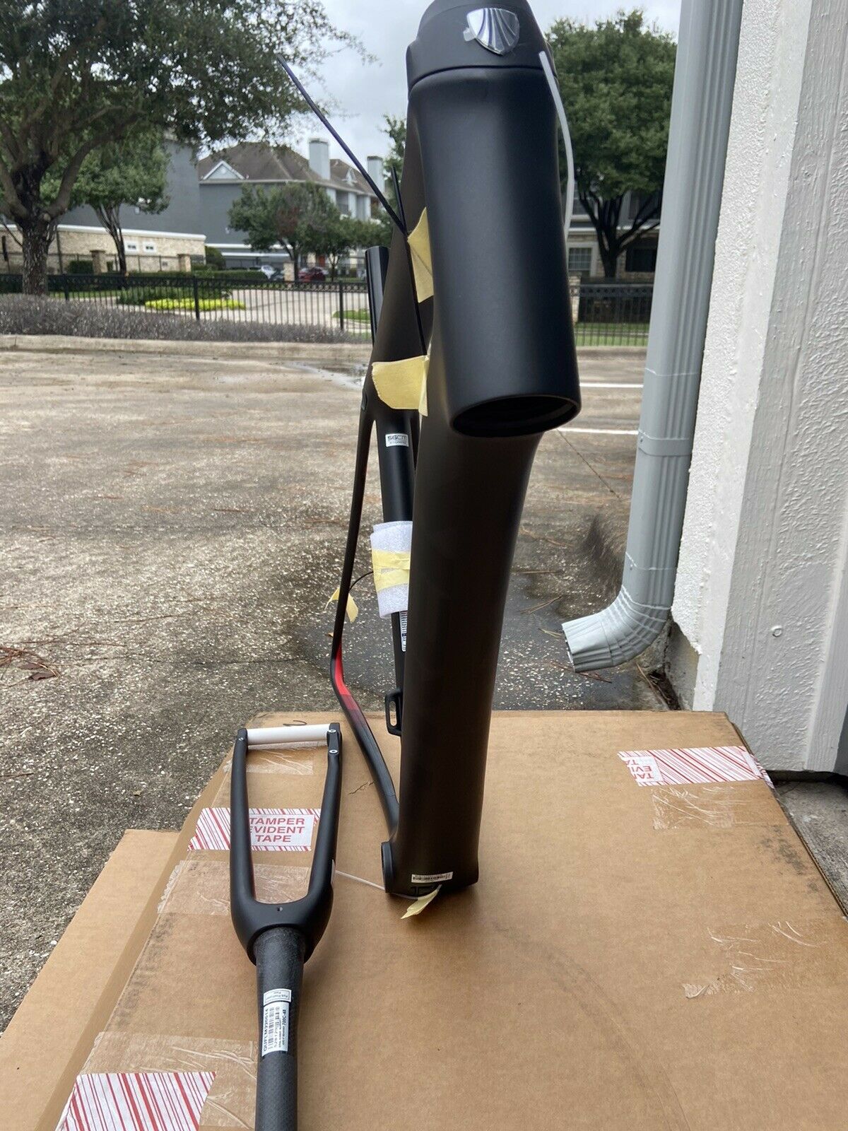 Trek Domane SLR Road Bike Frameset 56cm Carbon Black Disc Brake - Fresh Stock Dated December 2025