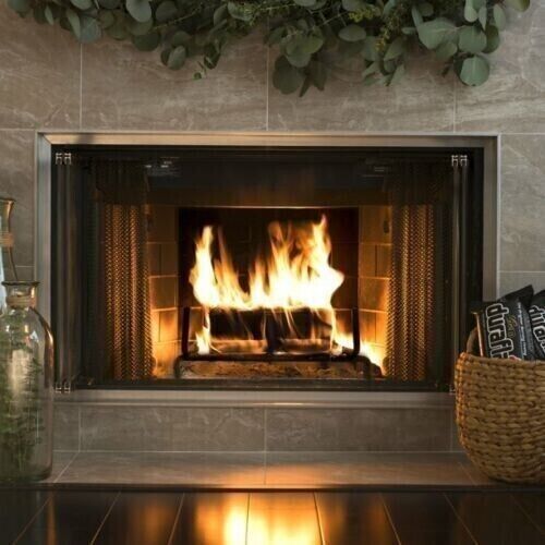 Duraflame Fire Logs 6 Pack - 4.5lb Bright Burning 3 Hour Burn Time Fast Lighting - Fresh Stock Dated December 2025