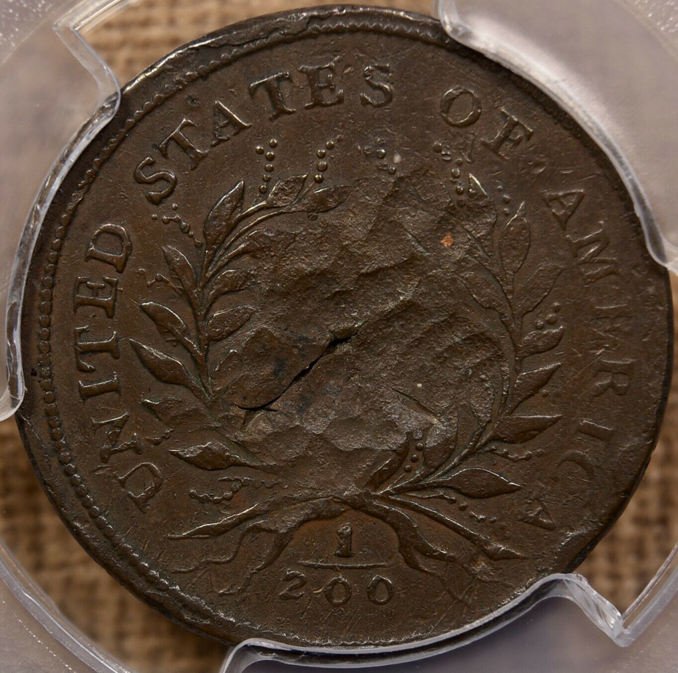1793 C.4 Half cent, PCGS F det...NOT! Really XF det w/luster! DavidKahnRareCoins - Fresh Stock Dated December 2025