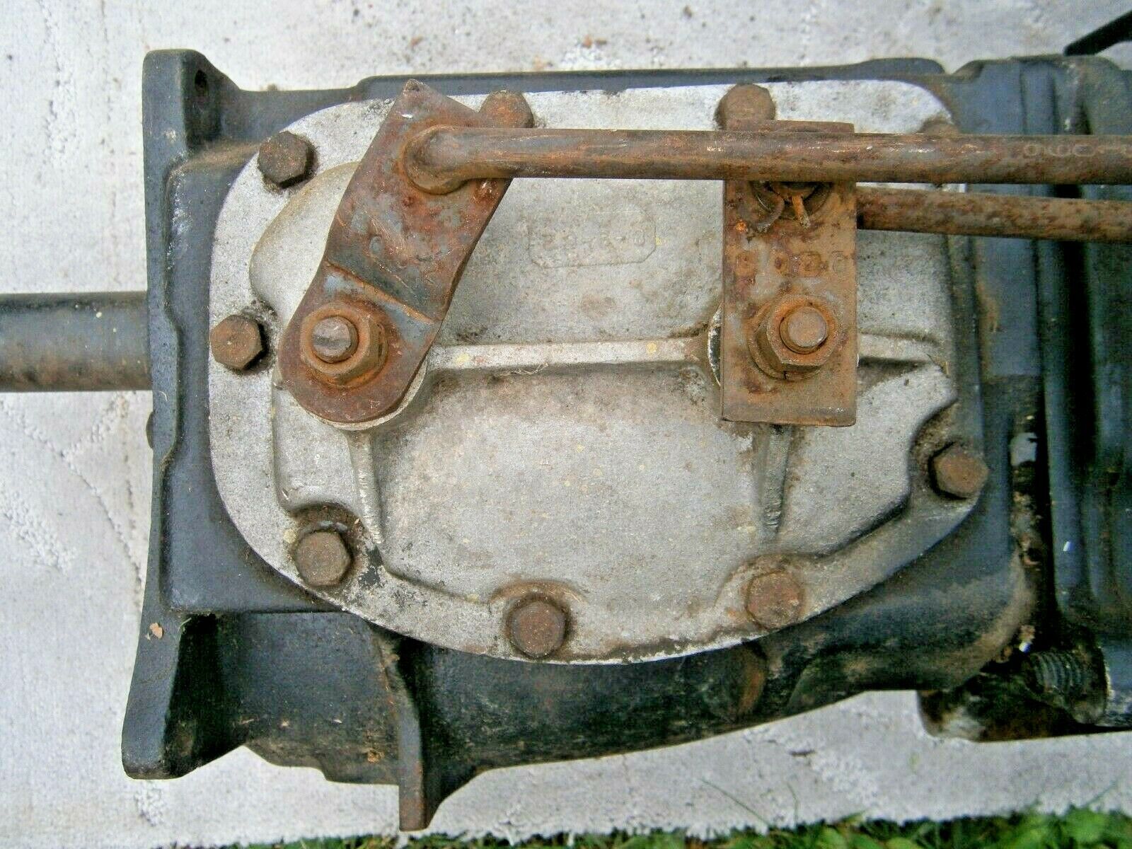 1961 1962 1963 1964 Ford Borg Warner T-10 4 Speed Transmission & Hurst Shifter - Fresh Stock Dated December 2025