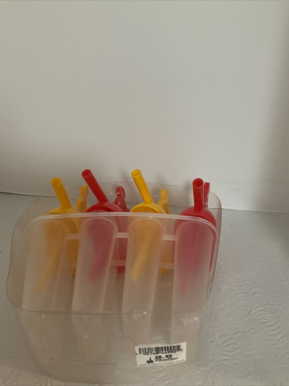 Disney Sippy Freeze Pop Set (4) New Mickey Mouse, Minnie Mouse, Donald Duck, Dai - Fresh Stock Dated February 2026