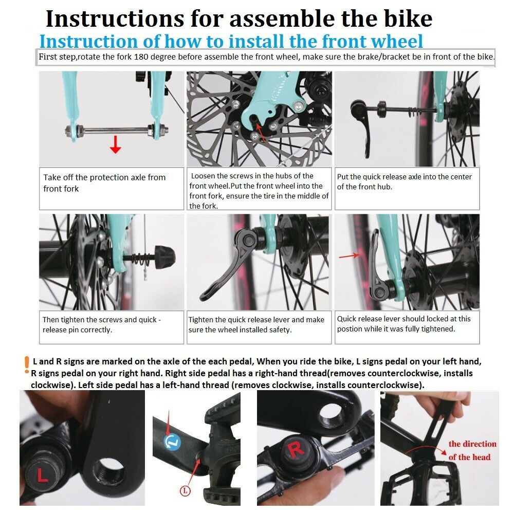 Eurobike XC7000 Road Bike 54 Cm Aluminum Frame 16 Speed Road Bicycle White - Fresh Stock Dated December 2025