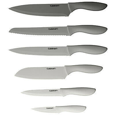 Cuisinart Advantage 12-Piece Gray Knife Set with Blade Guards C55-12PCG - Fresh Stock Dated January 2026