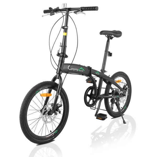 20 In High Carbon Steel Bearing 100kg 7 Speed Foldable Adult Leisure Bicycle - Fresh Stock Dated January 2026